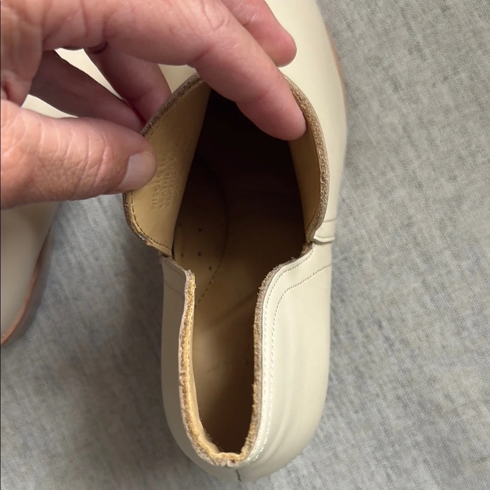 New! Nisolo Cream Ankle Booties Minimalist Design comfortable - Picture 7 of 8
